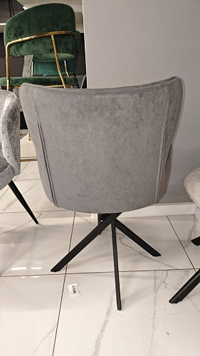 Стул Карлайл антрацитовый brendy stone 28 / черный из шоурума 4